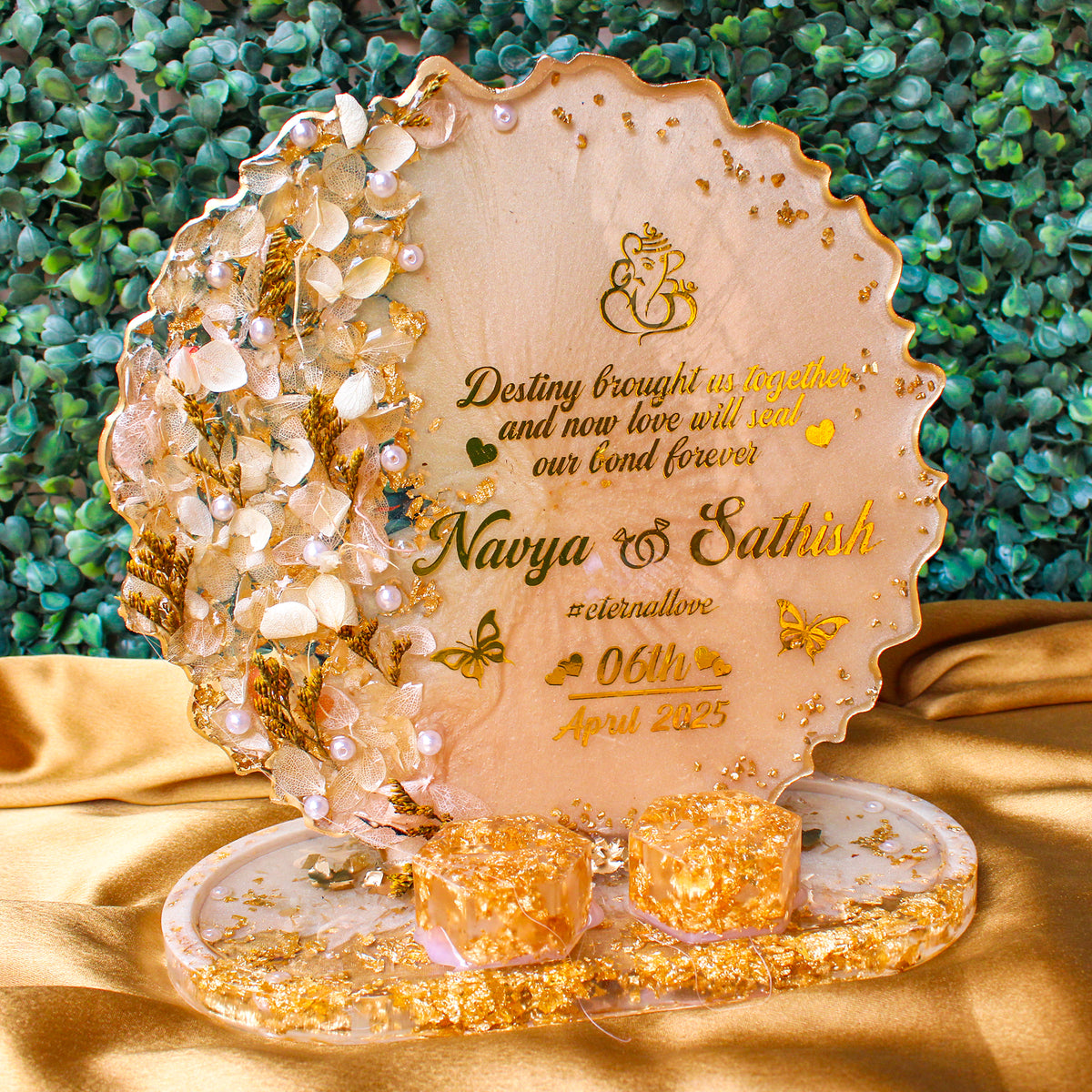 Floral Ring Platters